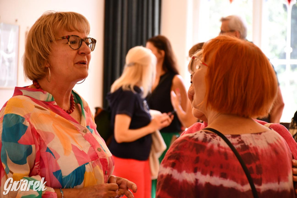 Plener malarski. Wernisaż w pałacu w Nakle Śląskim