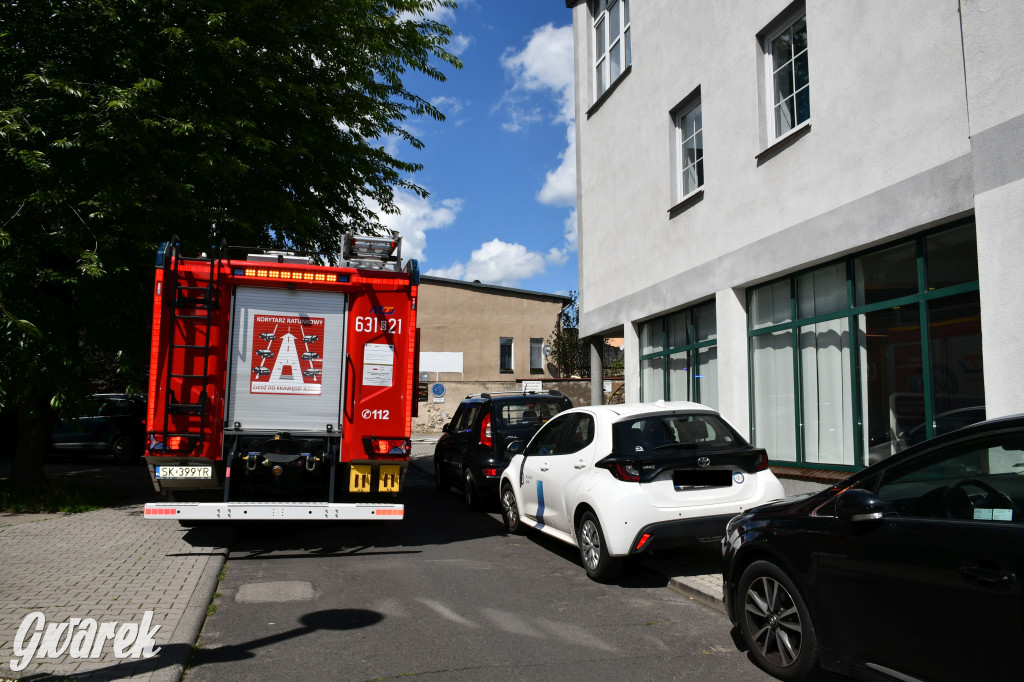 Tarnowskie Góry. Pożar w centrum miasta
