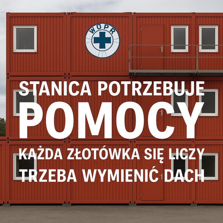 Tarnogórski WOPR prosi o pomoc. Jest zbiórka na dach