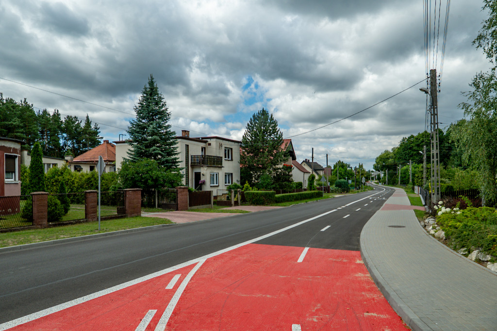 Powiat tarnogórski. Wojewoda na otwarciu drogi
