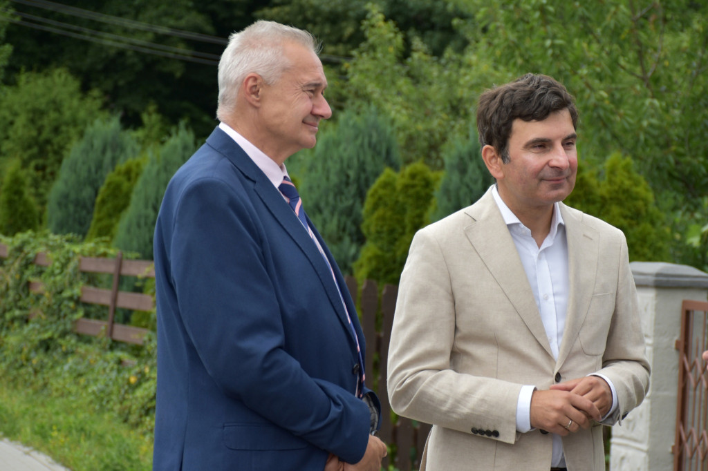 Powiat tarnogórski. Wojewoda na otwarciu drogi