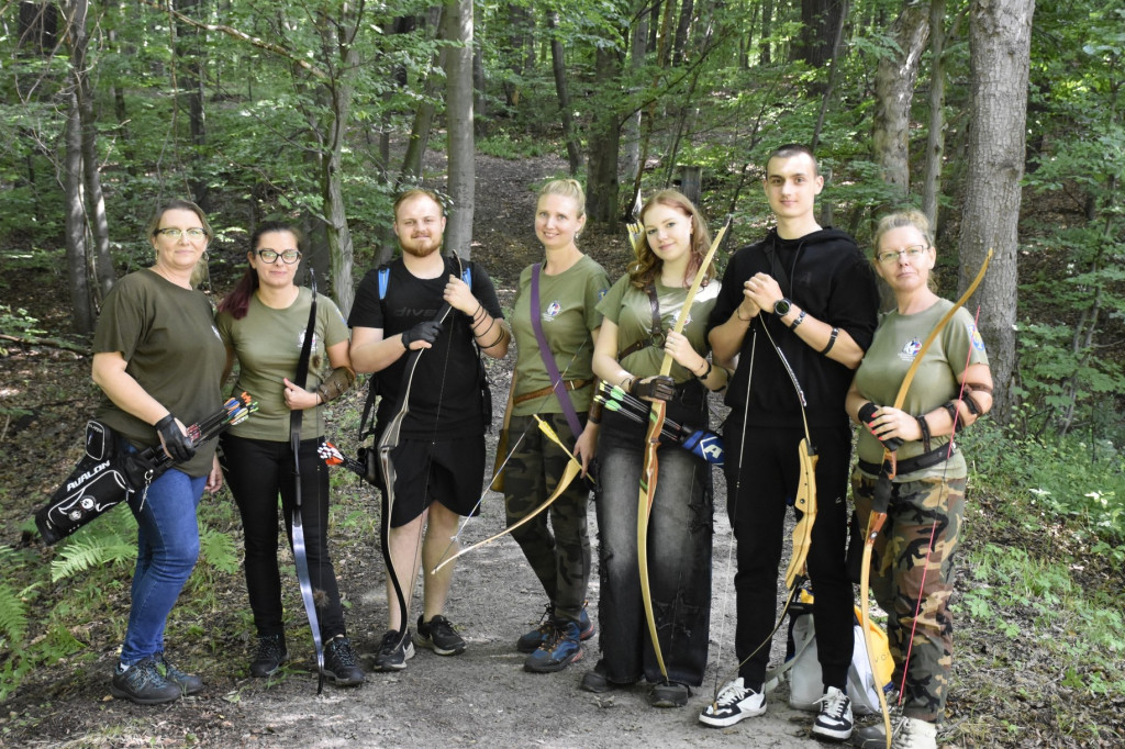 Tarnowskie Góry. Łucznicy w parku Repeckim [FOTO]