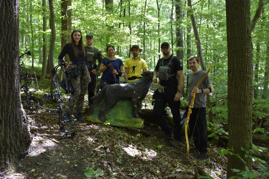 Tarnowskie Góry. Łucznicy w parku Repeckim [FOTO]