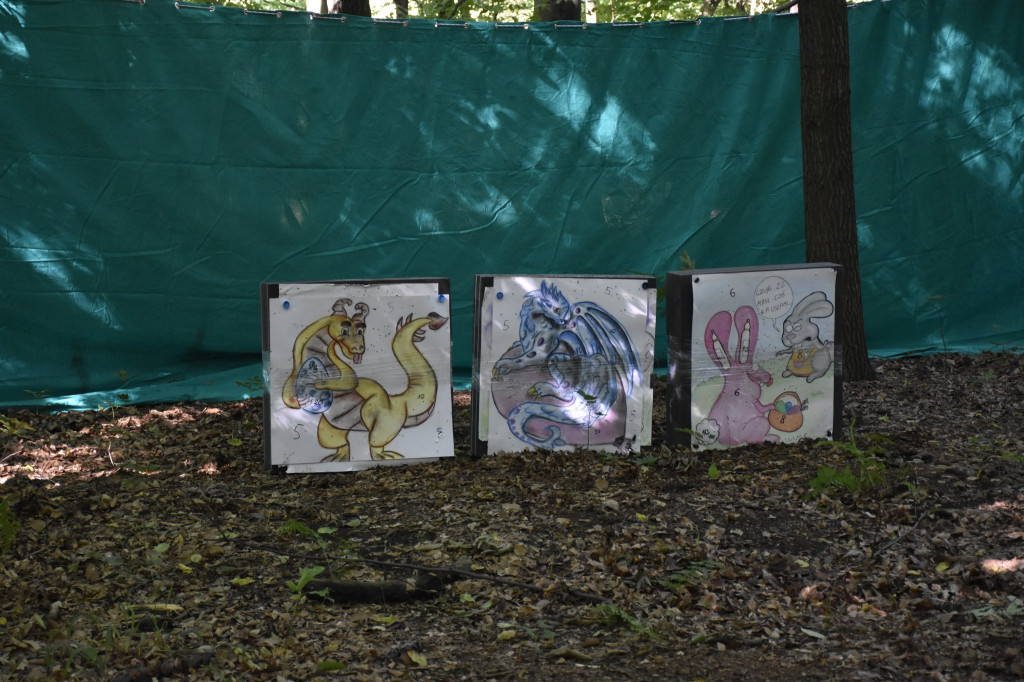 Tarnowskie Góry. Łucznicy w parku Repeckim [FOTO]