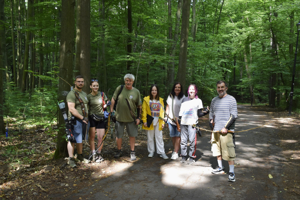 Tarnowskie Góry. Łucznicy w parku Repeckim [FOTO]
