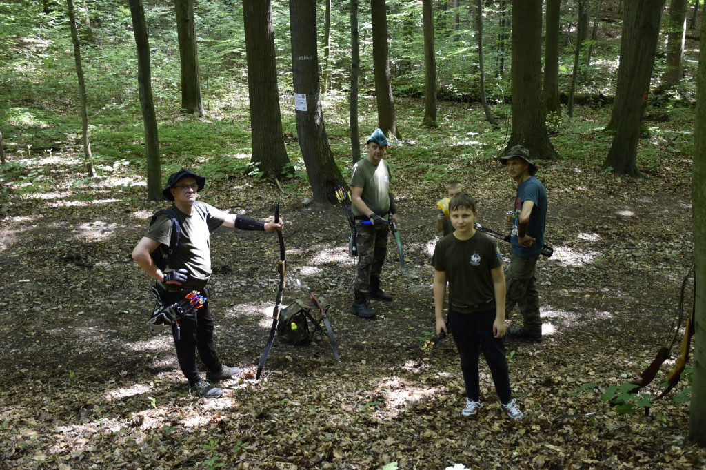 Tarnowskie Góry. Łucznicy w parku Repeckim [FOTO]