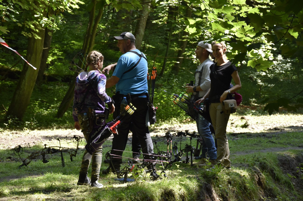 Tarnowskie Góry. Łucznicy w parku Repeckim [FOTO]