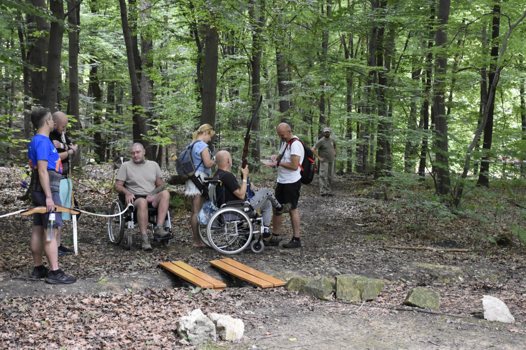 Tarnowskie Góry. Łucznicy w parku Repeckim [FOTO]