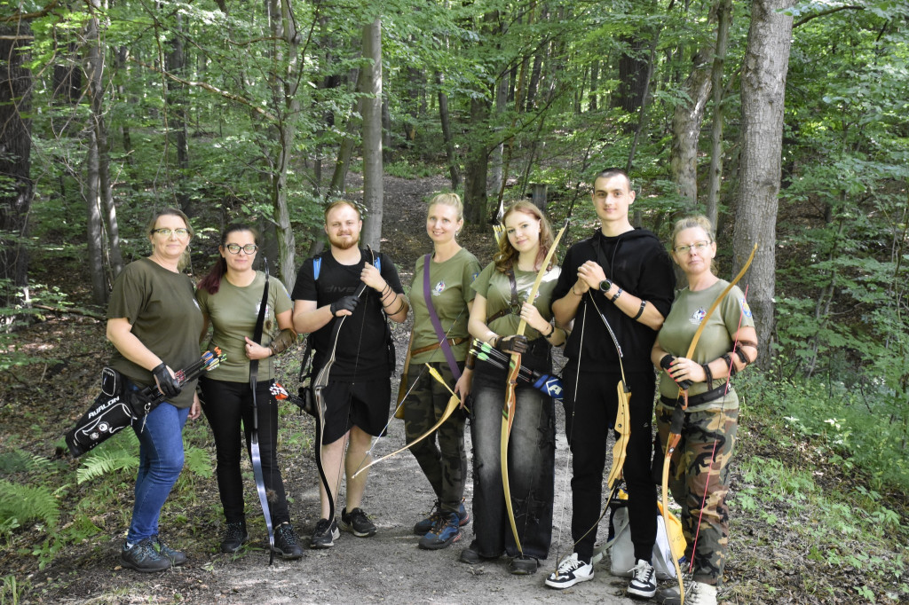 Tarnowskie Góry. Łucznicy w parku Repeckim [FOTO]