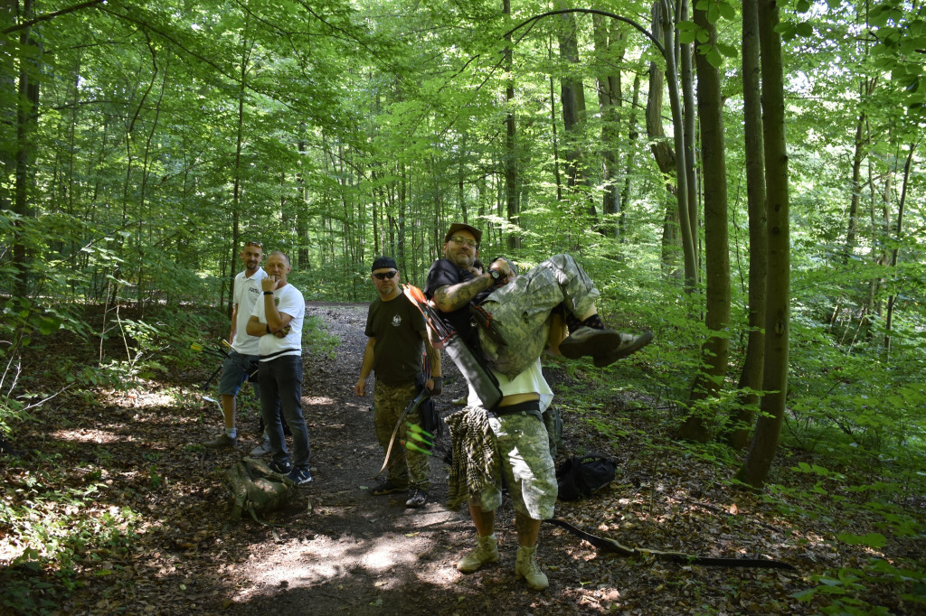 Tarnowskie Góry. Łucznicy w parku Repeckim [FOTO]
