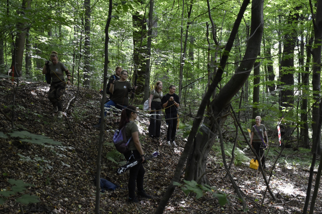 Tarnowskie Góry. Łucznicy w parku Repeckim [FOTO]