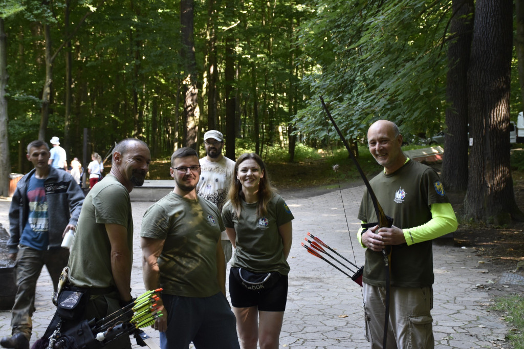 Tarnowskie Góry. Łucznicy w parku Repeckim [FOTO]