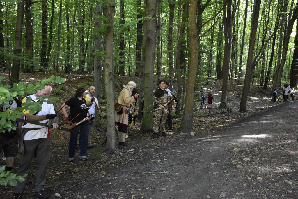Tarnowskie Góry. Łucznicy w parku Repeckim [FOTO]