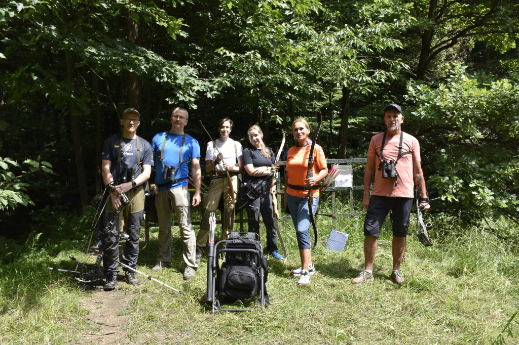Tarnowskie Góry. Łucznicy w parku Repeckim [FOTO]