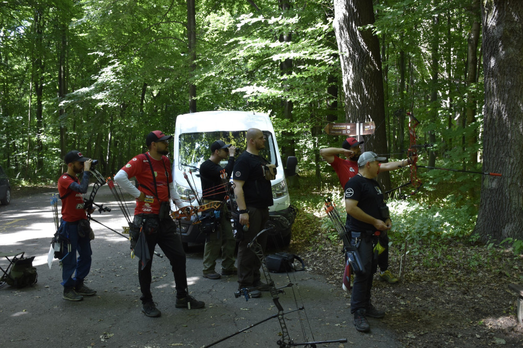 Tarnowskie Góry. Łucznicy w parku Repeckim [FOTO]