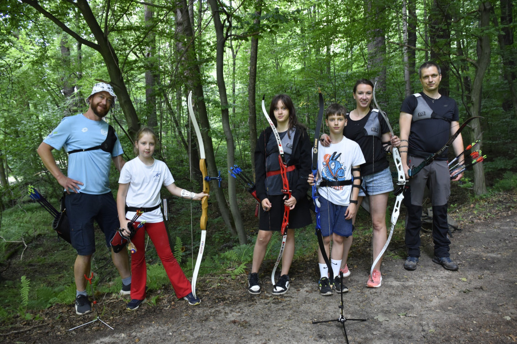 Tarnowskie Góry. Łucznicy w parku Repeckim [FOTO]
