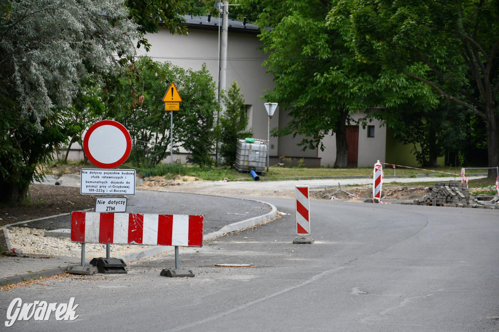 Grzybowa w przebudowie – postępy prac i utrudnienia