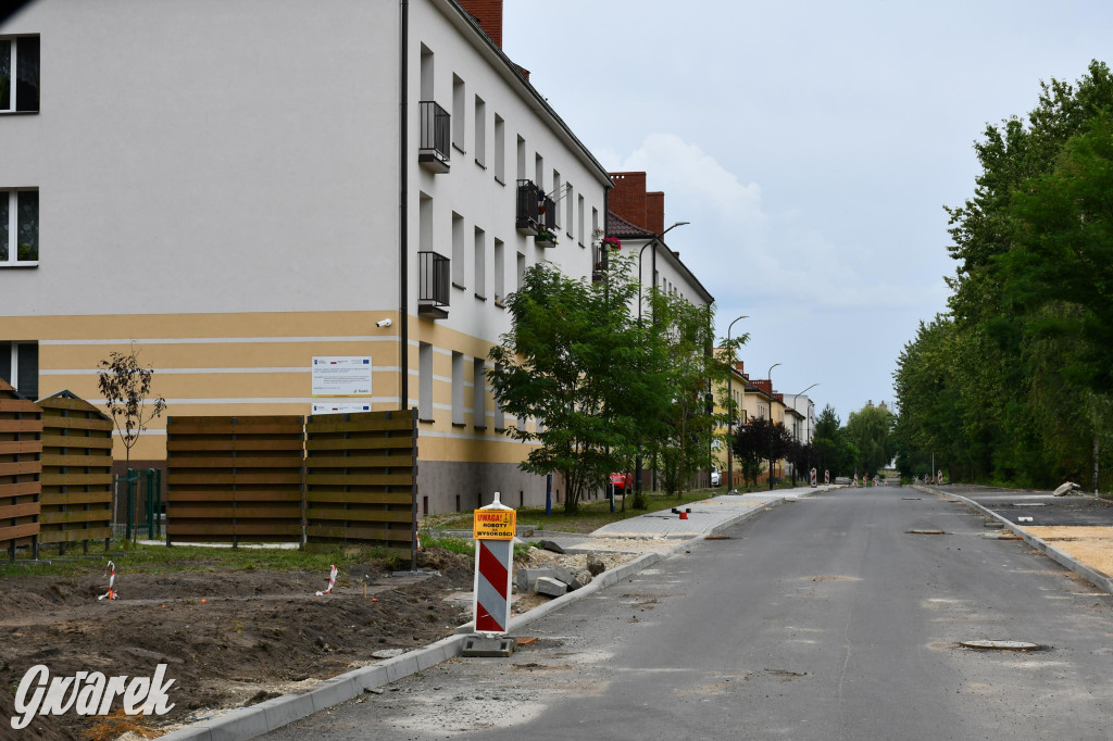 Grzybowa w przebudowie – postępy prac i utrudnienia