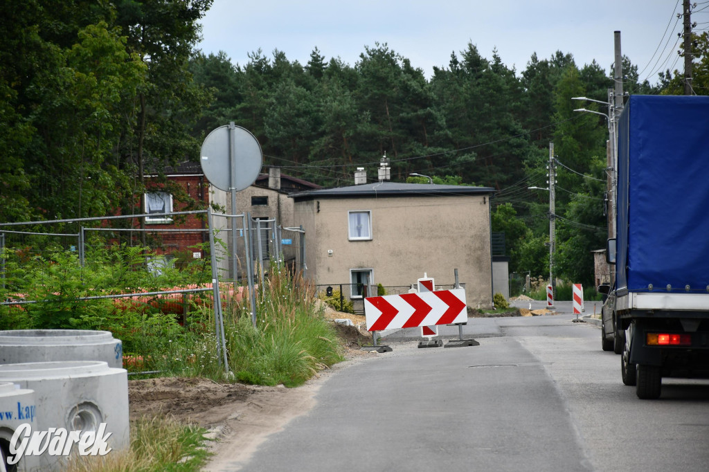 Grzybowa w przebudowie – postępy prac i utrudnienia