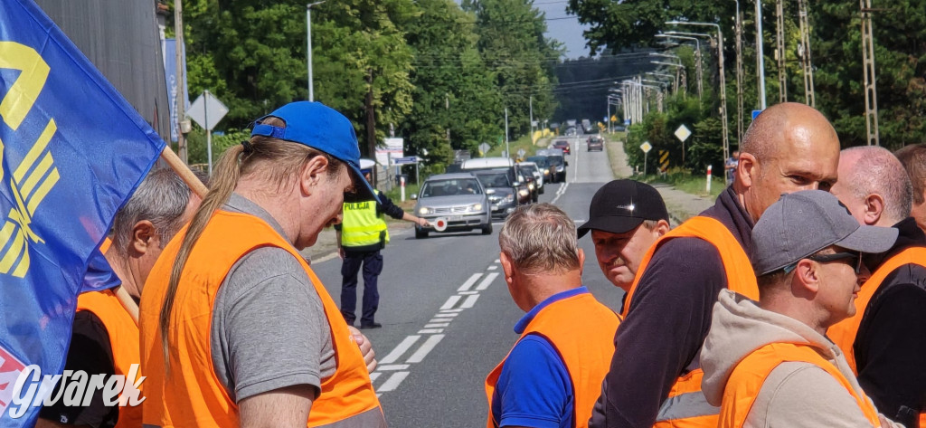 Tarnowskie Góry. Tu nie przejedziecie. Trwa protest