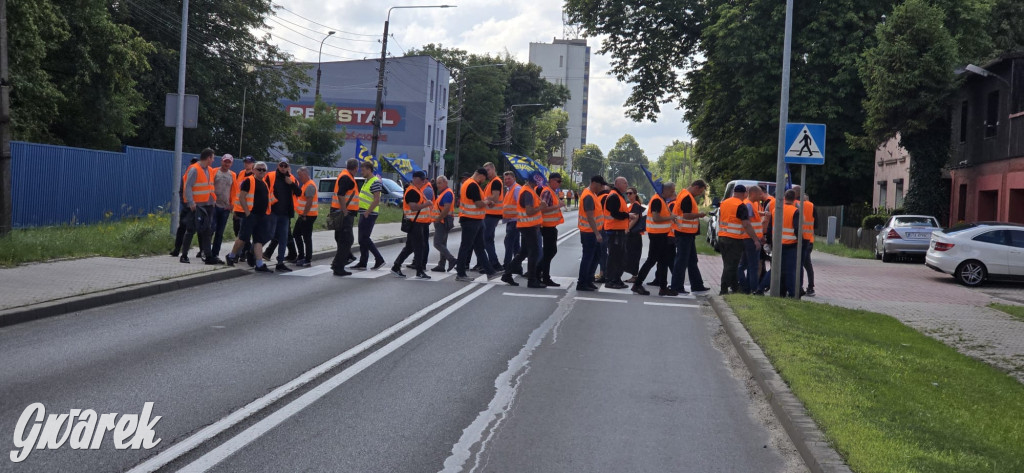 Tarnowskie Góry. Tu nie przejedziecie. Trwa protest