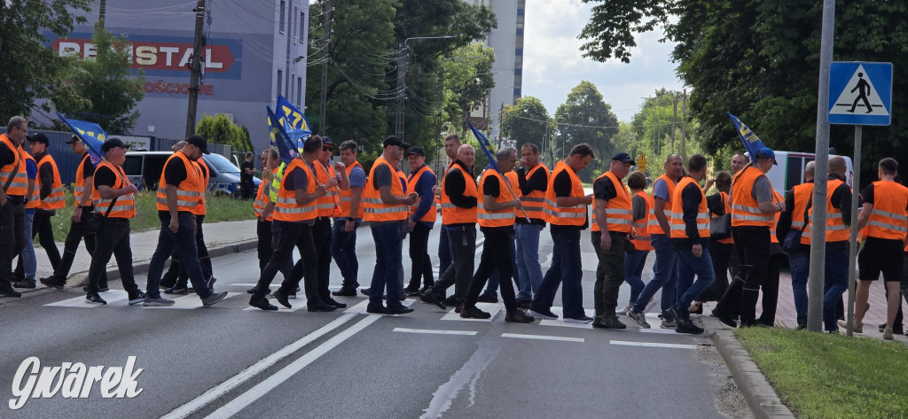 Tarnowskie Góry. Tu nie przejedziecie. Trwa protest