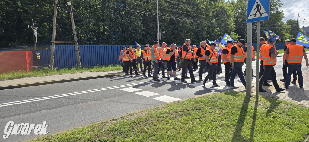 Tarnowskie Góry. Tu nie przejedziecie. Trwa protest