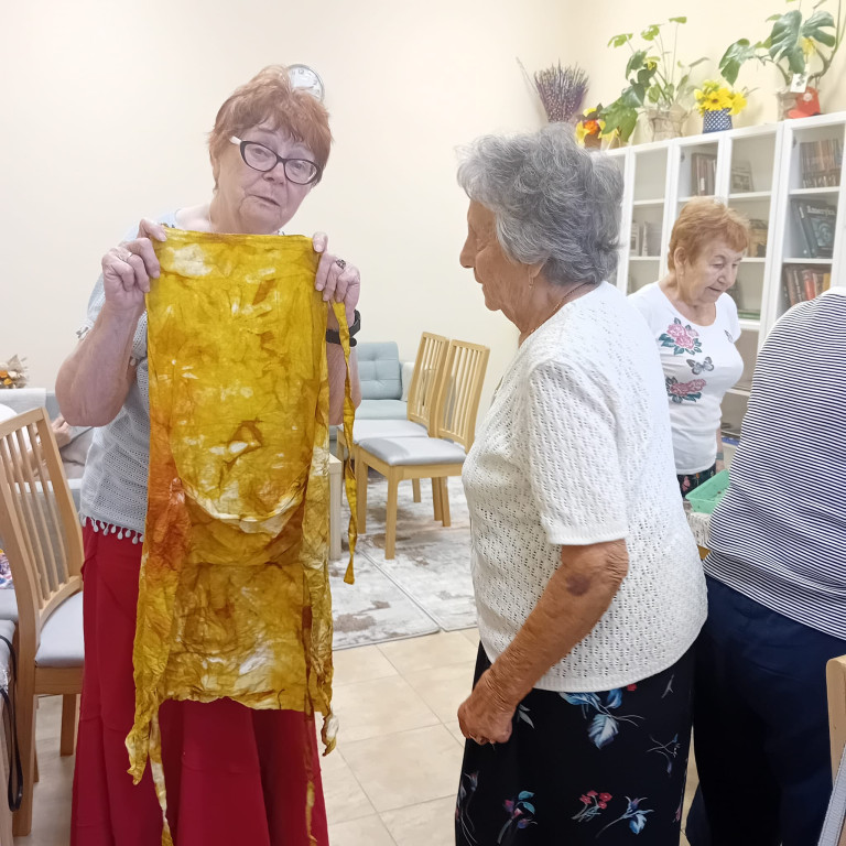 Fartuchy na rozgrzewkę. Warsztaty dla seniorów
