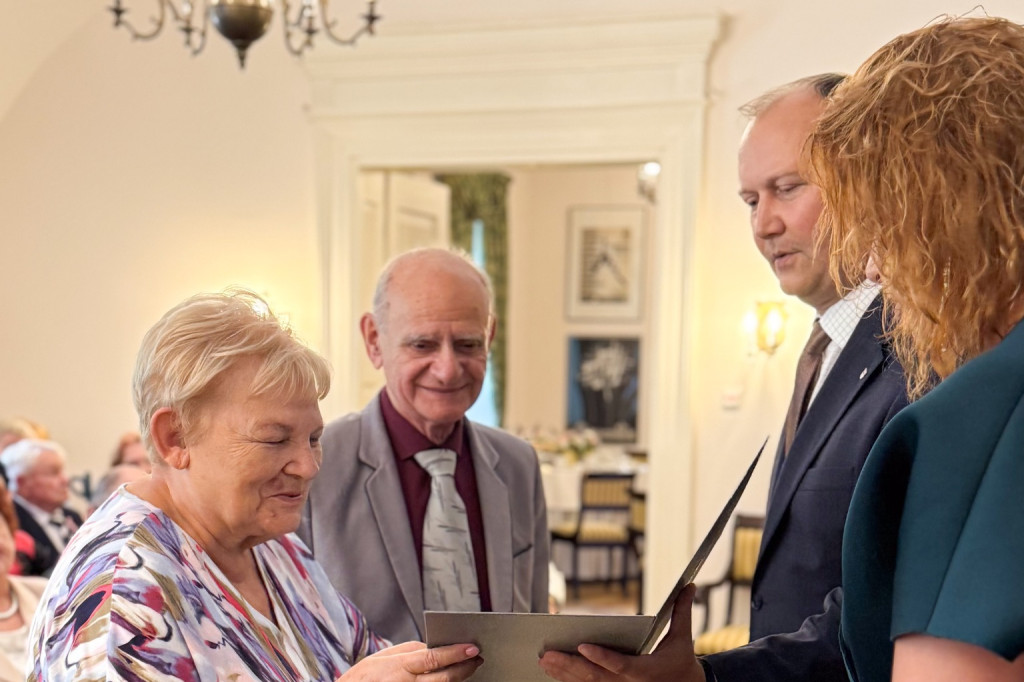 Tarnowskie Góry. Małżeńskie jubileusze w pałacu