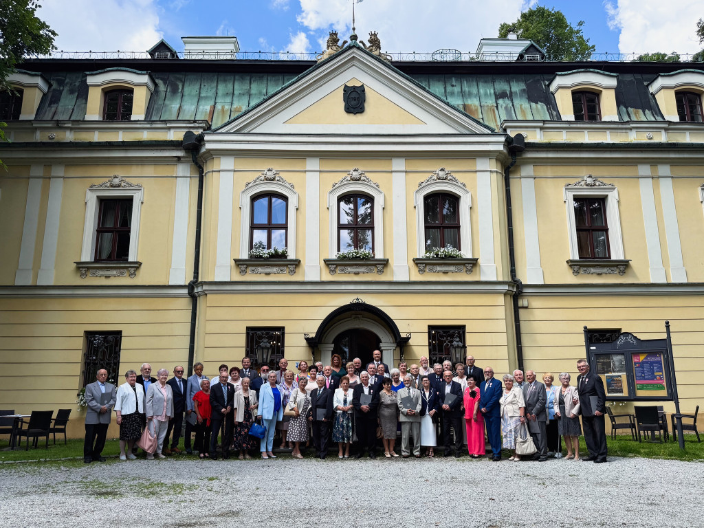 Tarnowskie Góry. Małżeńskie jubileusze w pałacu