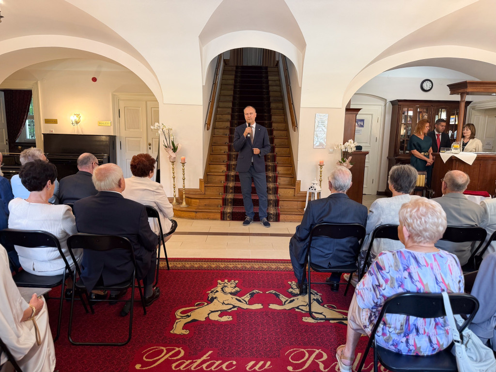 Tarnowskie Góry. Małżeńskie jubileusze w pałacu