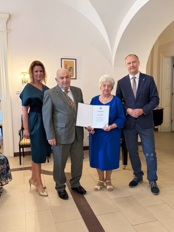 Tarnowskie Góry. Małżeńskie jubileusze w pałacu