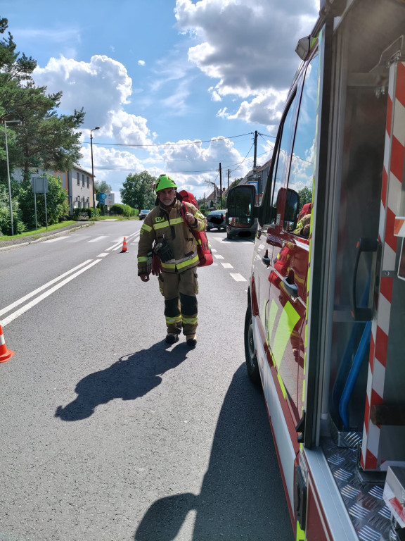 Nasz strażak udzielił pierwszej pomocy