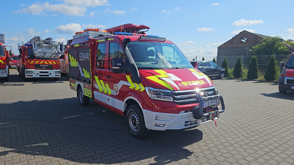 Powiat tarnogórski. Radość z nowego wozu