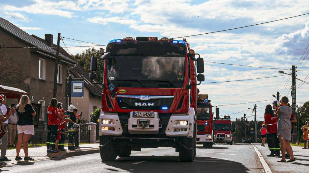 Powiat tarnogórski. Radość z nowego wozu