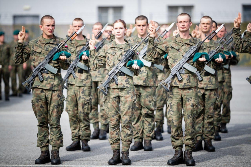 Tarnowskie Góry. Wojskowa przysięga