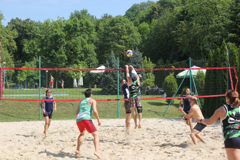Siatkówka plażowa na Księżej Górze