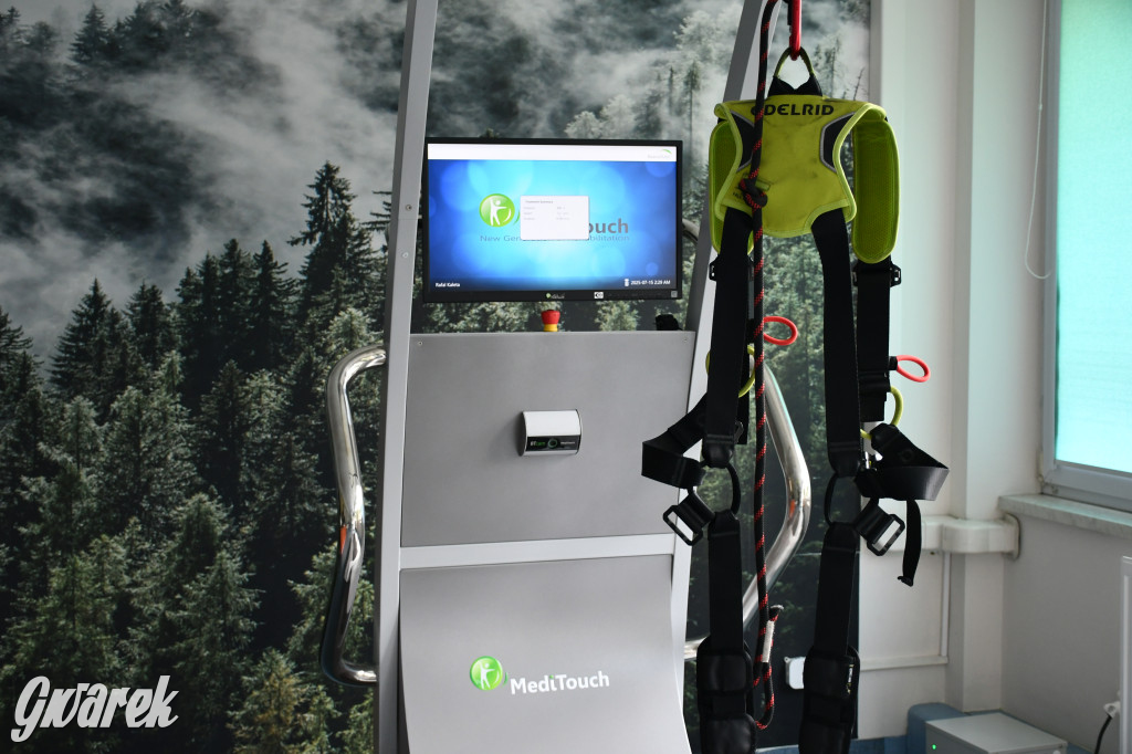 Nowoczesny sprzęt w GCR Repty pomaga postawić na nogi