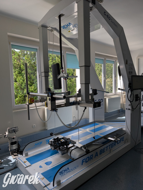 Nowoczesny sprzęt w GCR Repty pomaga postawić na nogi