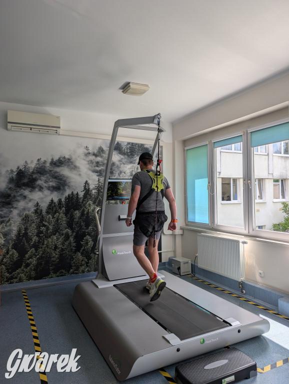 Nowoczesny sprzęt w GCR Repty pomaga postawić na nogi