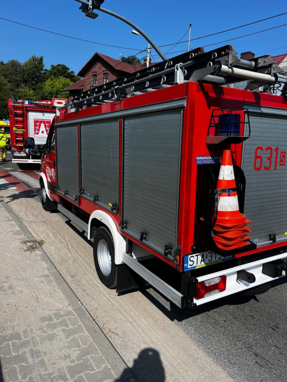 Powiat tarnogórski. Zderzenie osobówki i motocykla