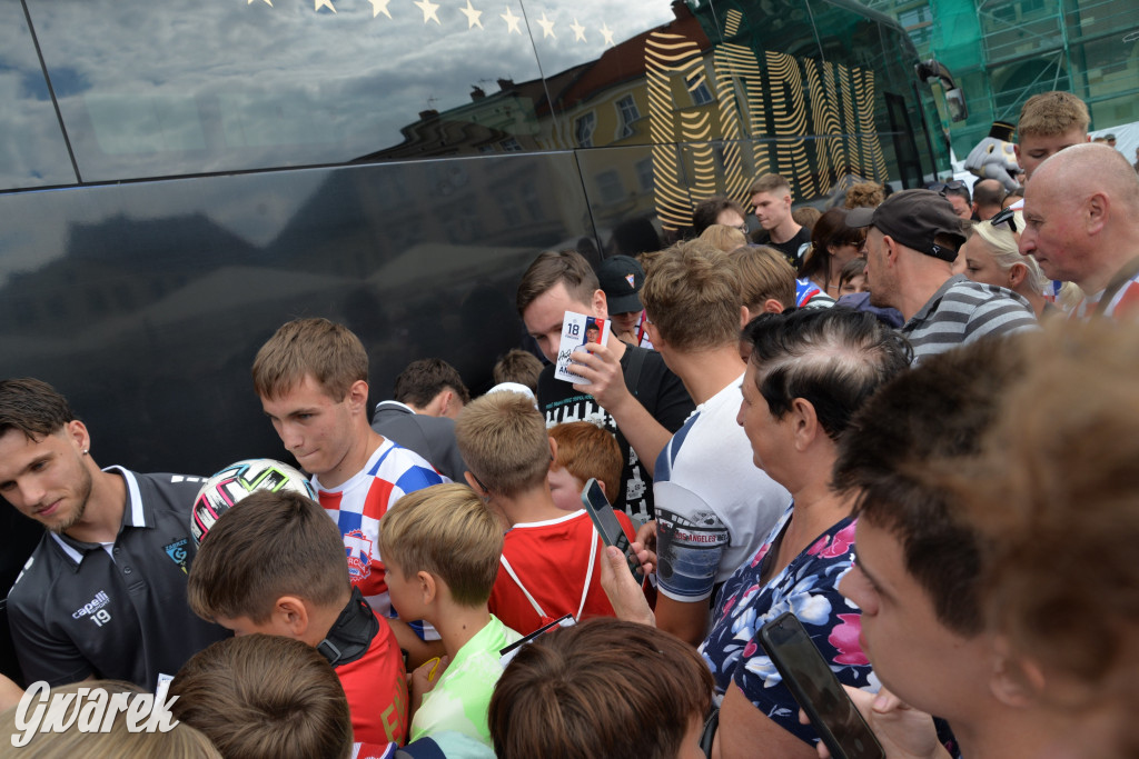 Tarnowskie Góry i piłkarze Górnika Zabrze [ZDJĘCIA]