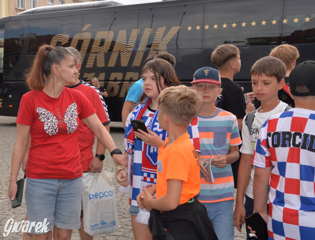 Tarnowskie Góry i piłkarze Górnika Zabrze [ZDJĘCIA]