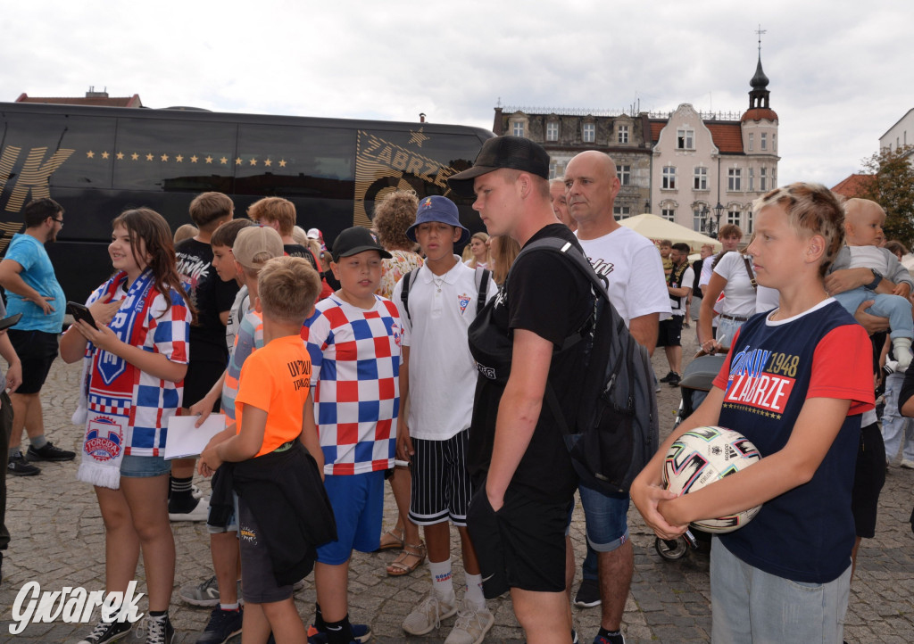 Tarnowskie Góry i piłkarze Górnika Zabrze [ZDJĘCIA]