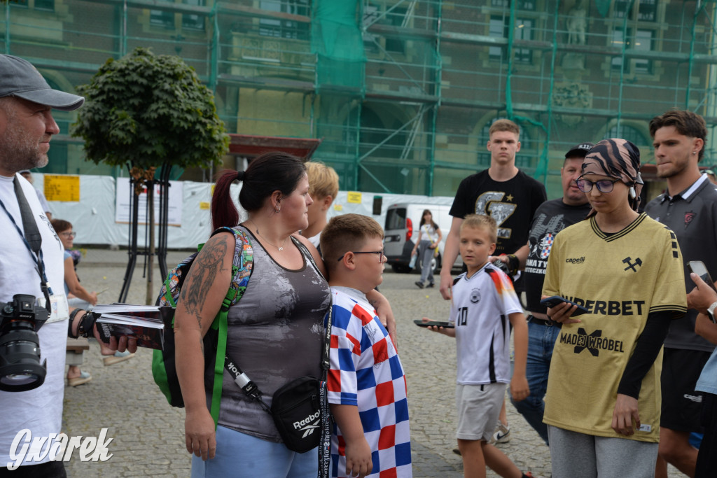 Tarnowskie Góry i piłkarze Górnika Zabrze [ZDJĘCIA]