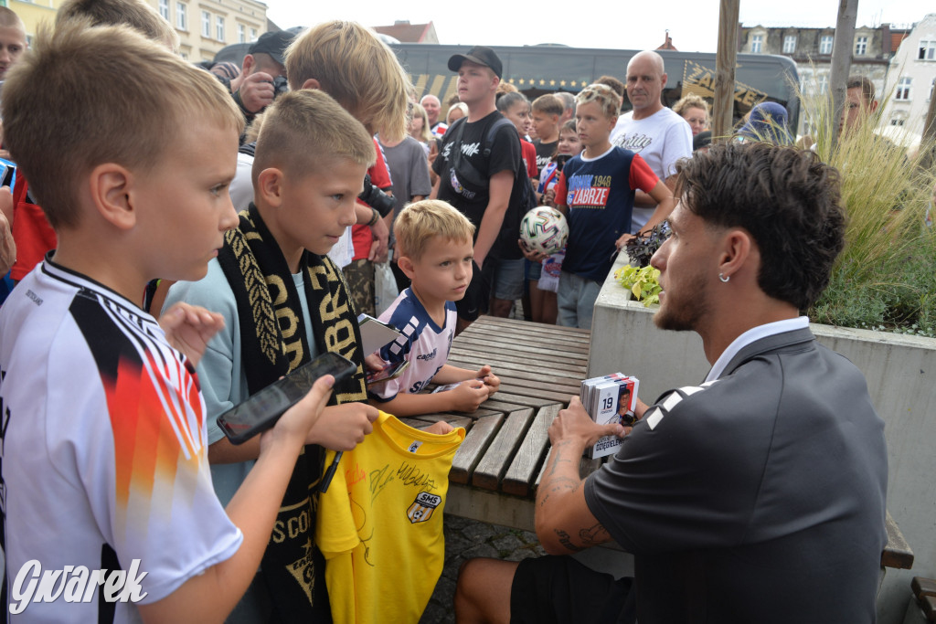 Tarnowskie Góry i piłkarze Górnika Zabrze [ZDJĘCIA]