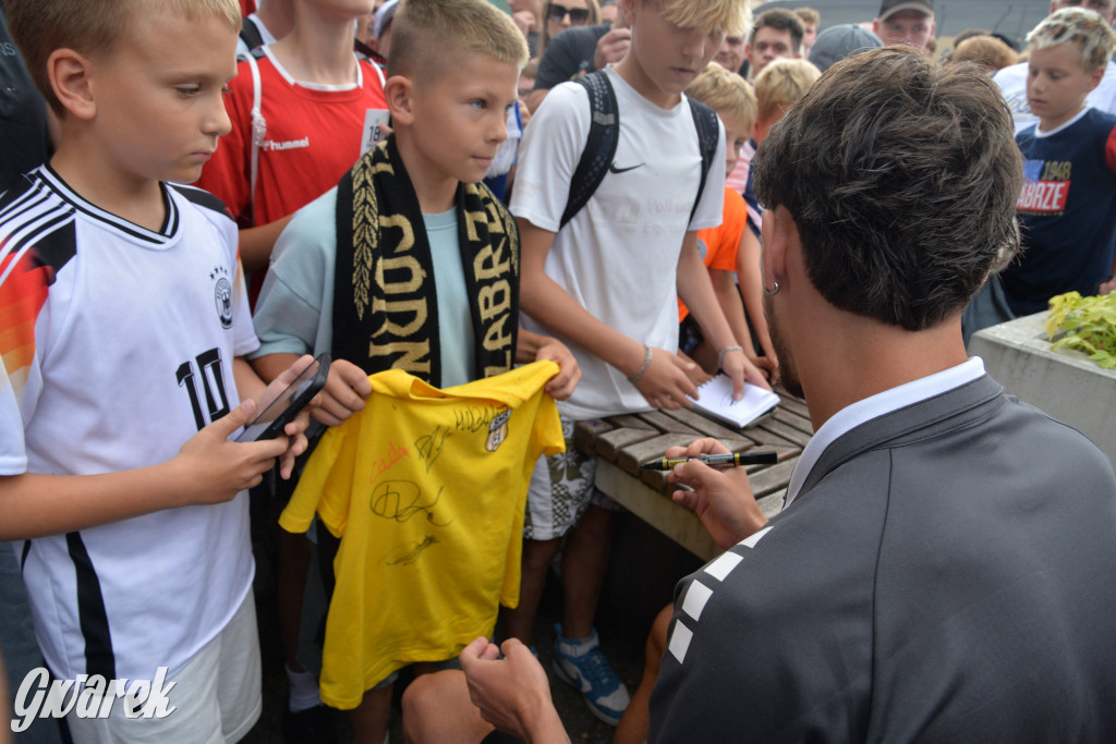 Tarnowskie Góry i piłkarze Górnika Zabrze [ZDJĘCIA]