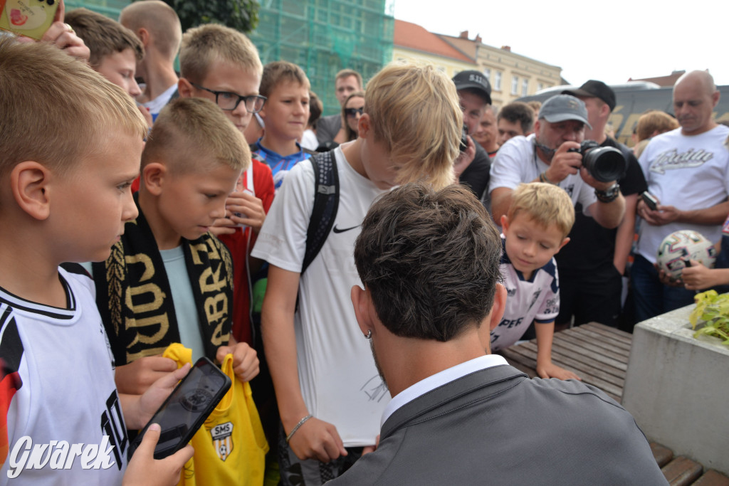 Tarnowskie Góry i piłkarze Górnika Zabrze [ZDJĘCIA]