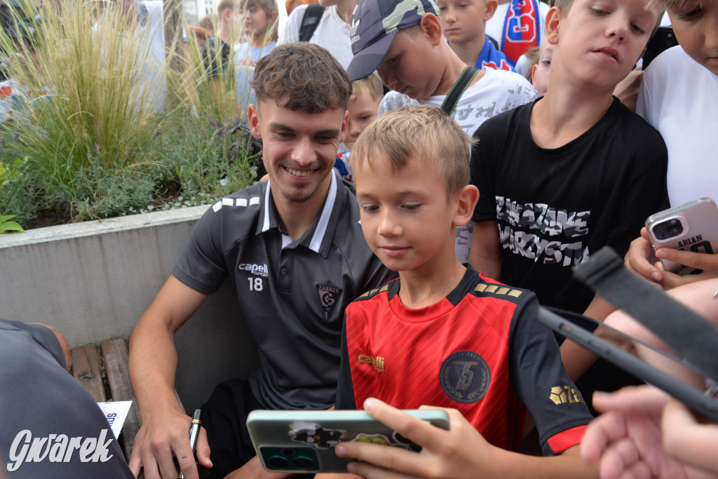 Tarnowskie Góry i piłkarze Górnika Zabrze [ZDJĘCIA]