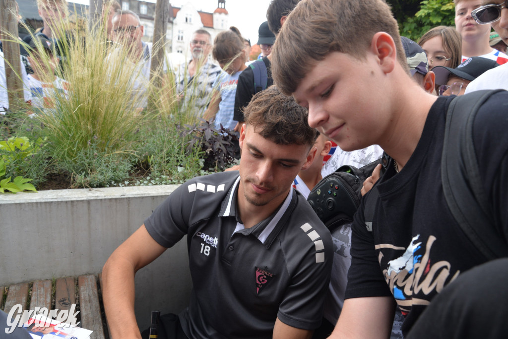 Tarnowskie Góry i piłkarze Górnika Zabrze [ZDJĘCIA]